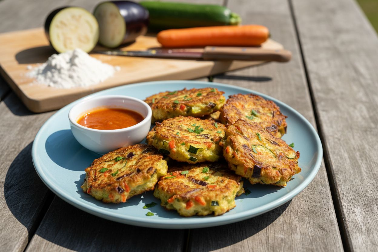 Accras de légumes antillais