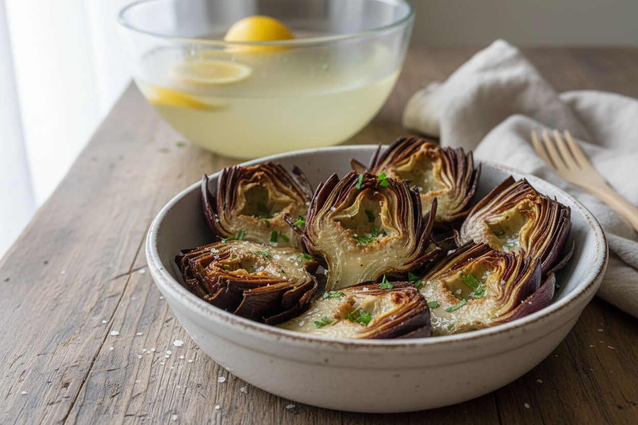 Artichauts frits à la romaine