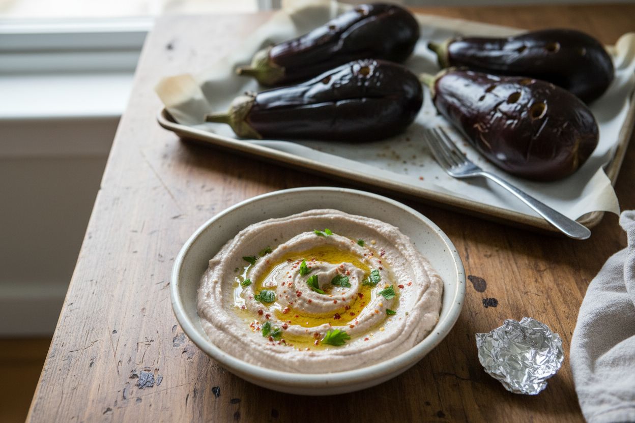 Baba ganoush libanais
