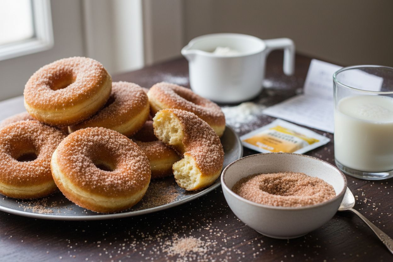 Beignets sucrés à la cannelle