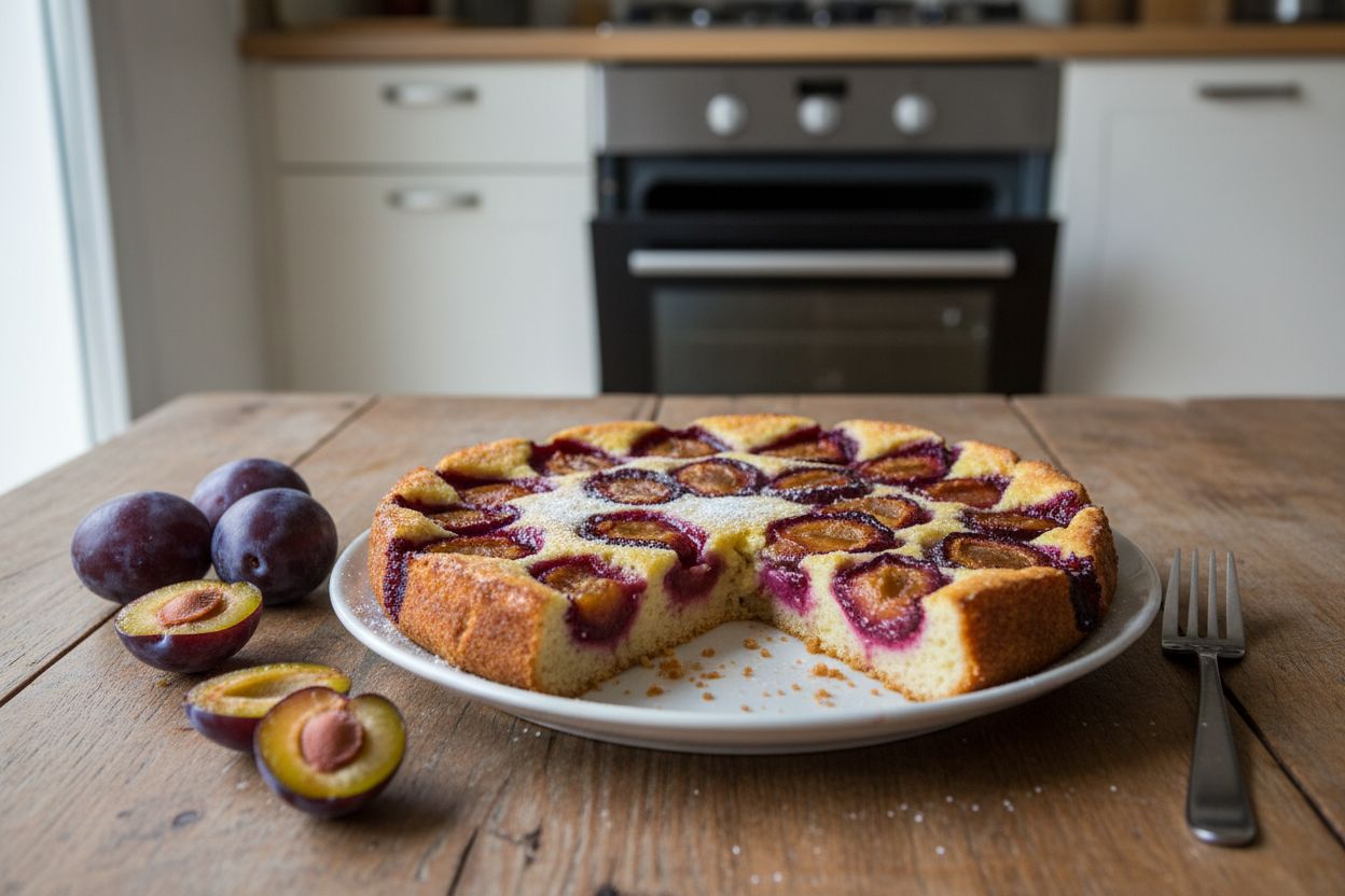 Clafoutis aux prunes