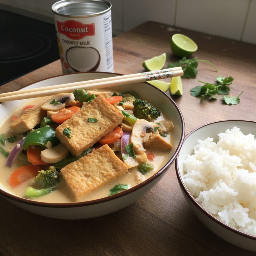 Curry de légumes thaï