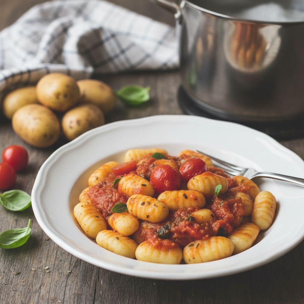 Gnocchis à la sauce tomate