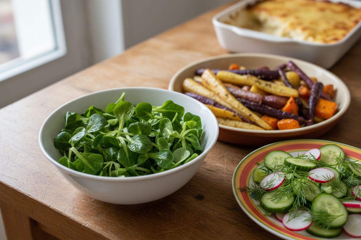 Que servir avec un gratin dauphinois végétarien ?