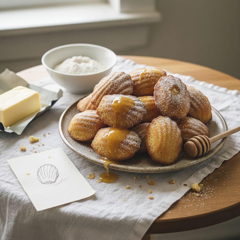Madeleines au miel