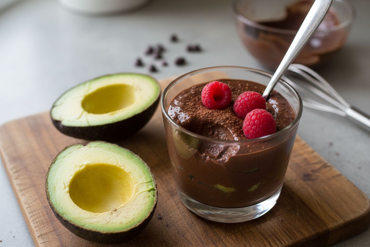 Mousse au chocolat à l’avocat