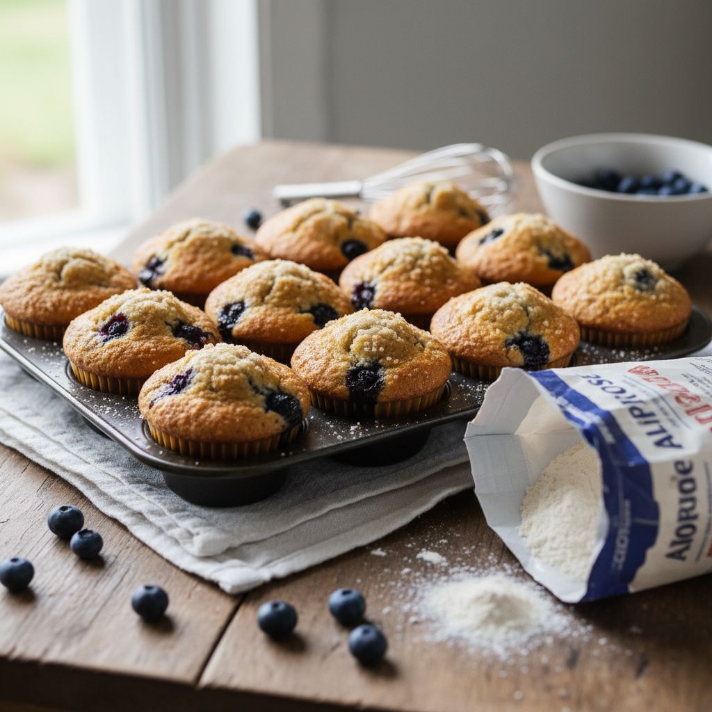 Muffins aux myrtilles