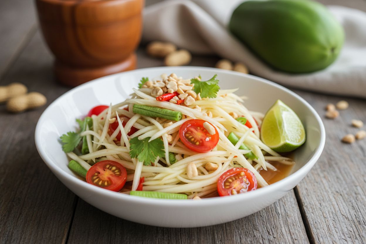 Salade de papaye verte thaï