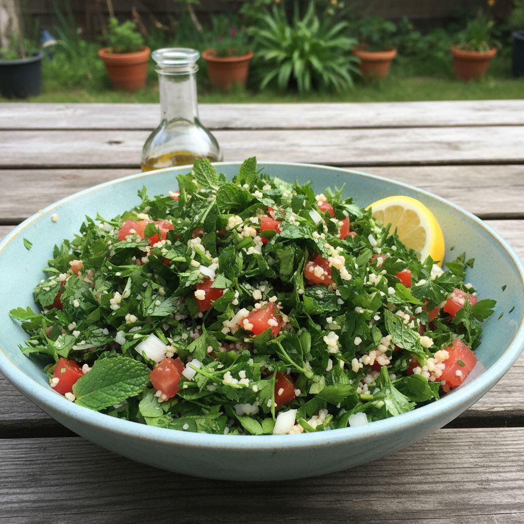 Taboulé libanais au boulgour