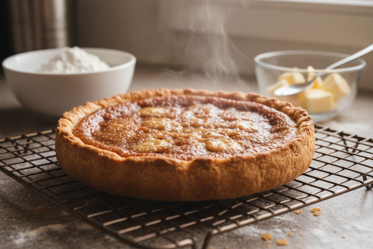 Tarte au sucre belge