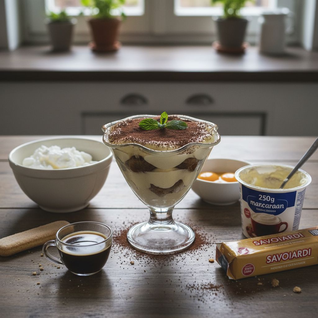 Tiramisu végétarien