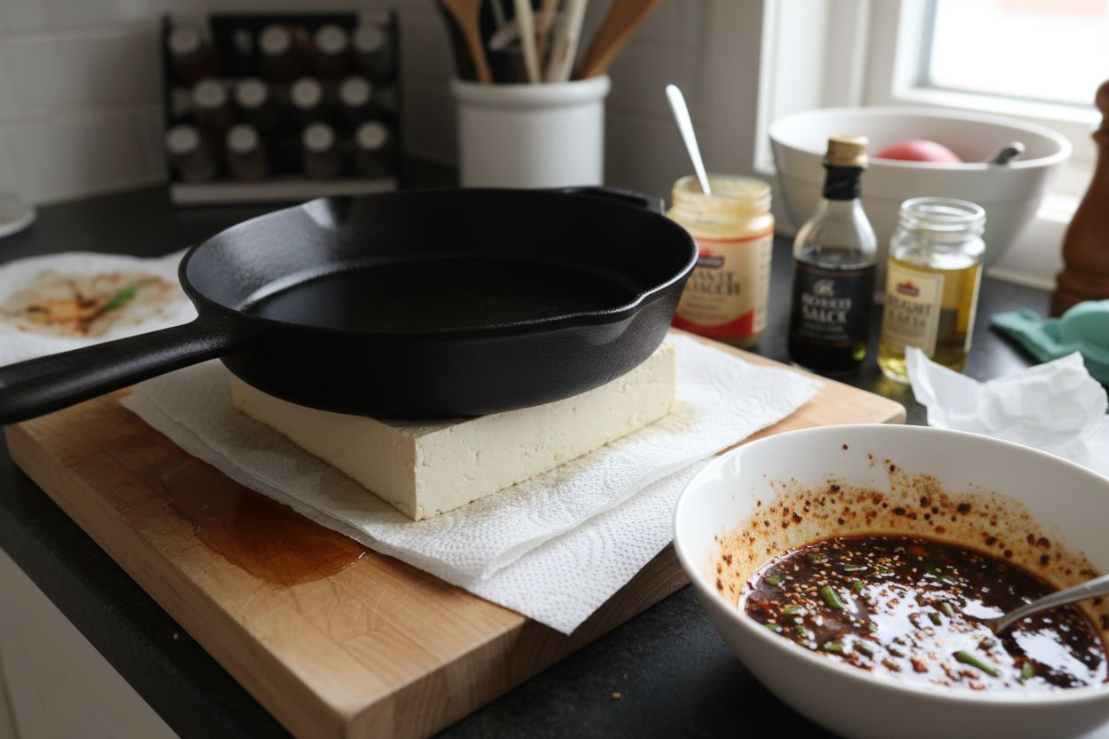 Tofu marine a loriental