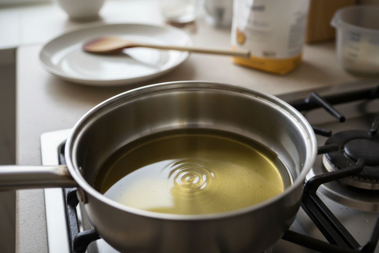 Béchamel sans beurre terminé