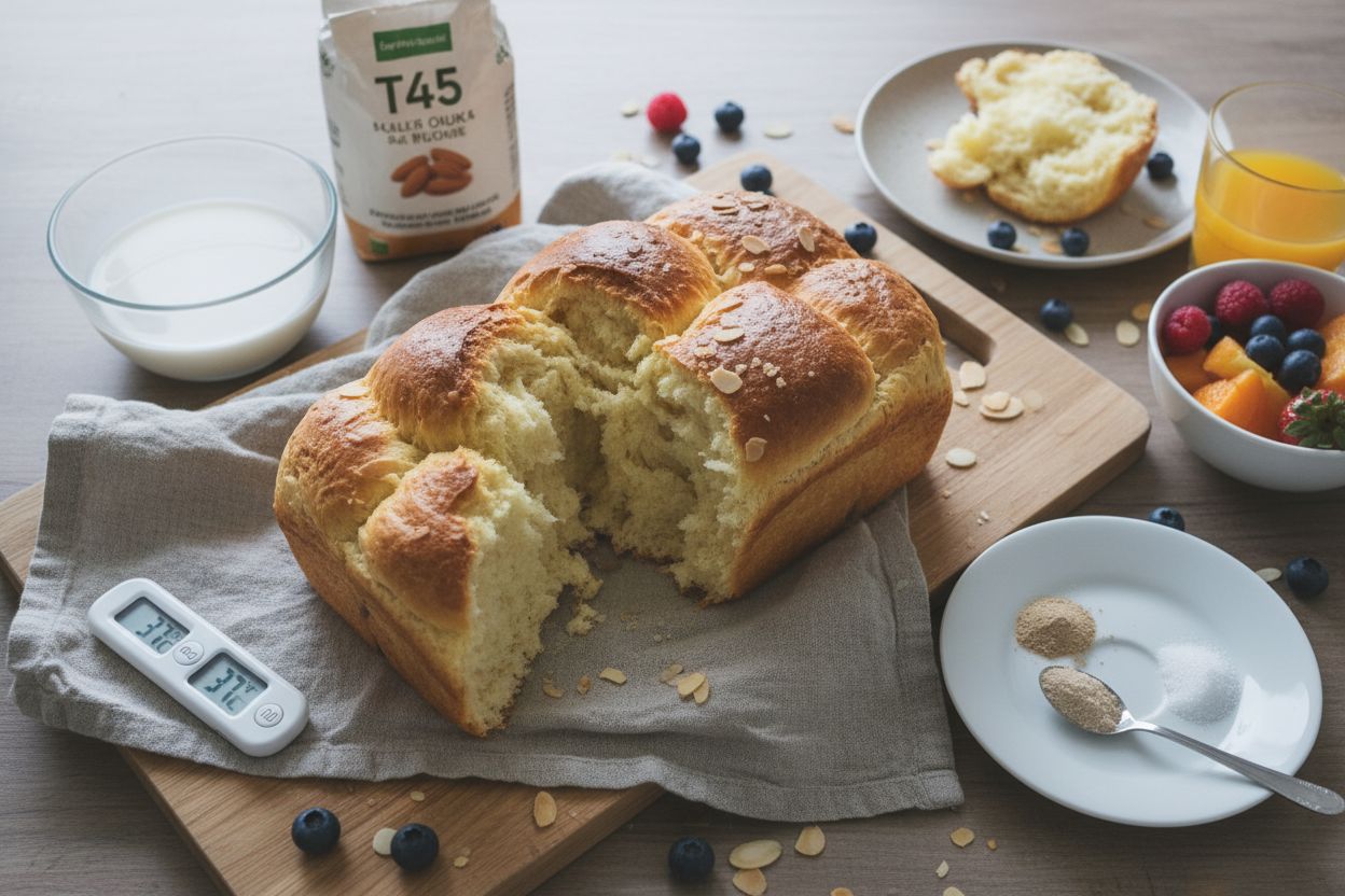 Brioche sans beurre terminé