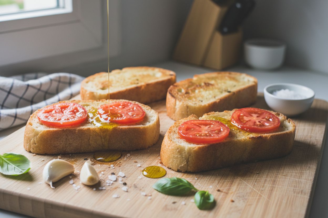 Pan con tomate catalan terminé