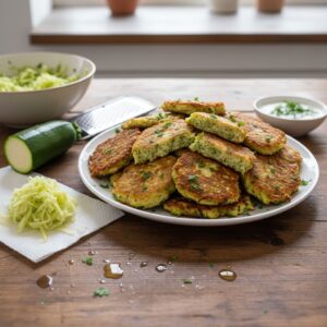 Beignets de courgette facile