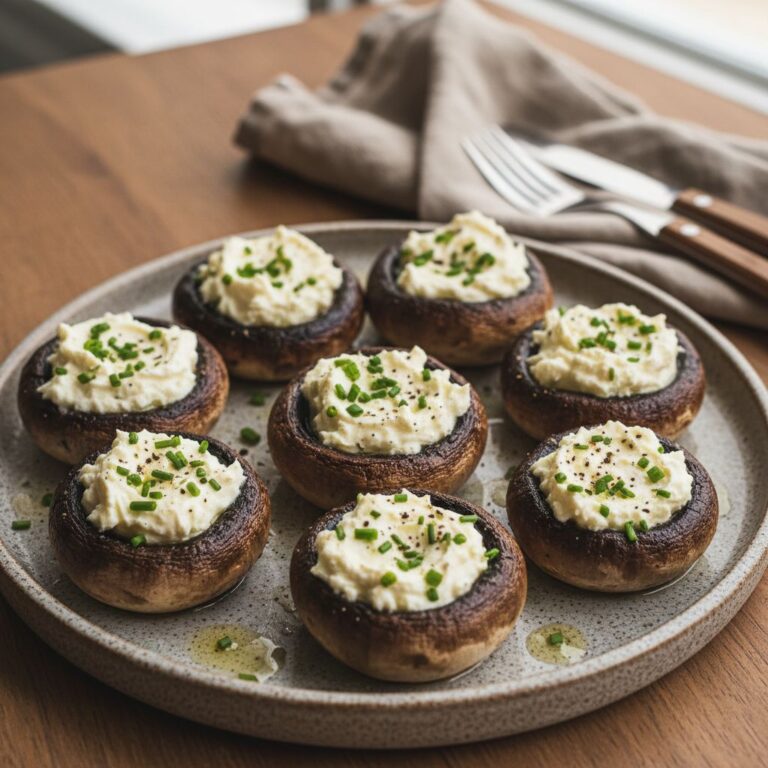 Champignons Farcis Recette Gourmande au Fromage Frais