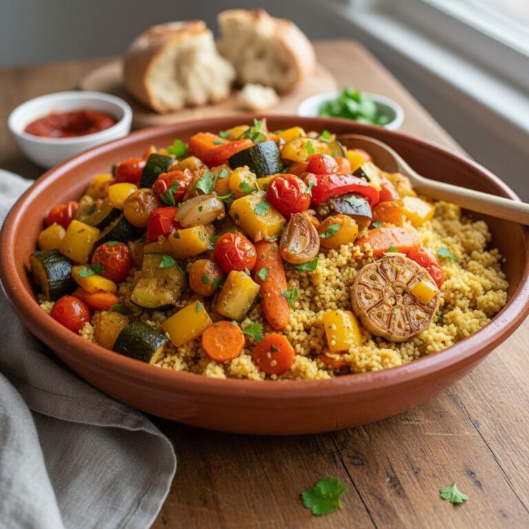 Couscous végétarien aux légumes de saison Recette facile et savoureuse