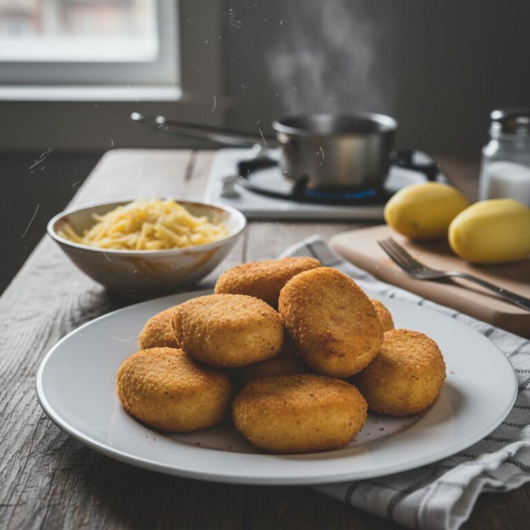 Croquettes fromage panées Recette facile et croustillante