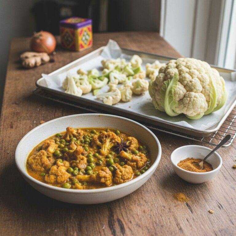 Curry chou fleur express Recette facile et parfumée