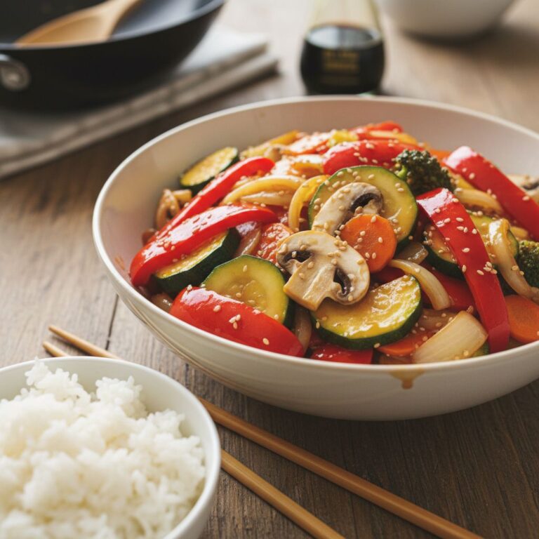 Légumes aigre doux chinois Rapide Facile et Gourmand !