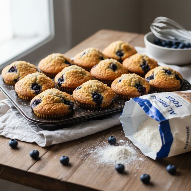 Muffins Myrtilles Recette Facile Moelleux