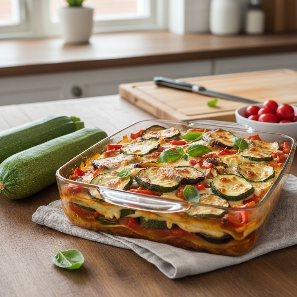 Lasagnes aux légumes grillés