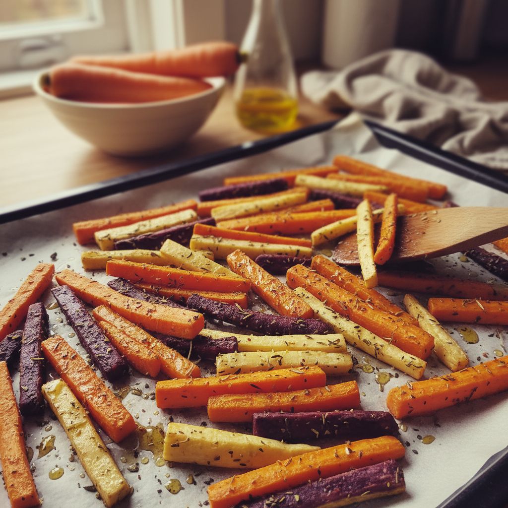 Frites de legumes four