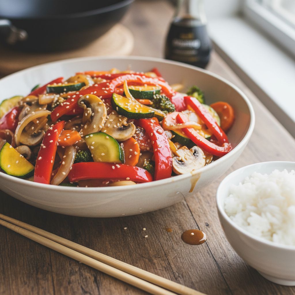 Legumes sauce aigre douce facon chinoise