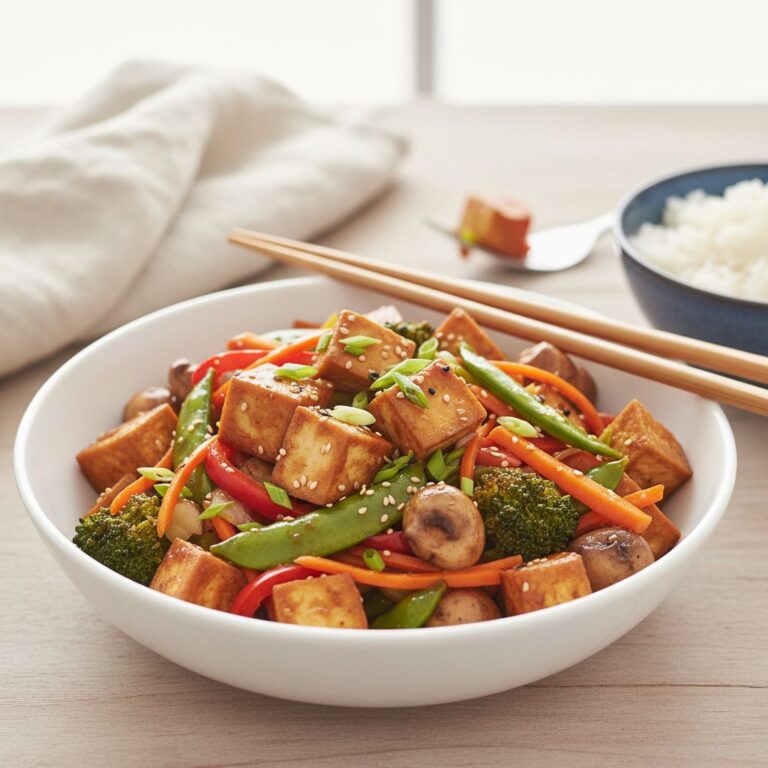 Tofu Sauté Végétarien Recette Facile et Savoureuse