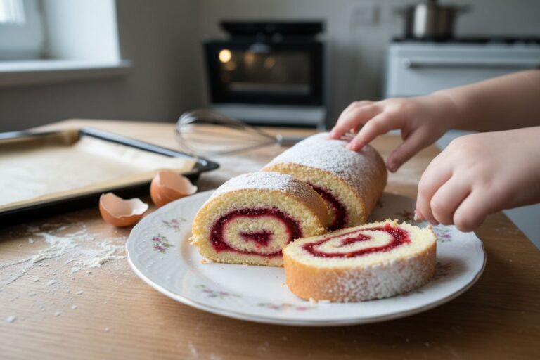 Gâteau roulé moelleux Recette facile et gourmande