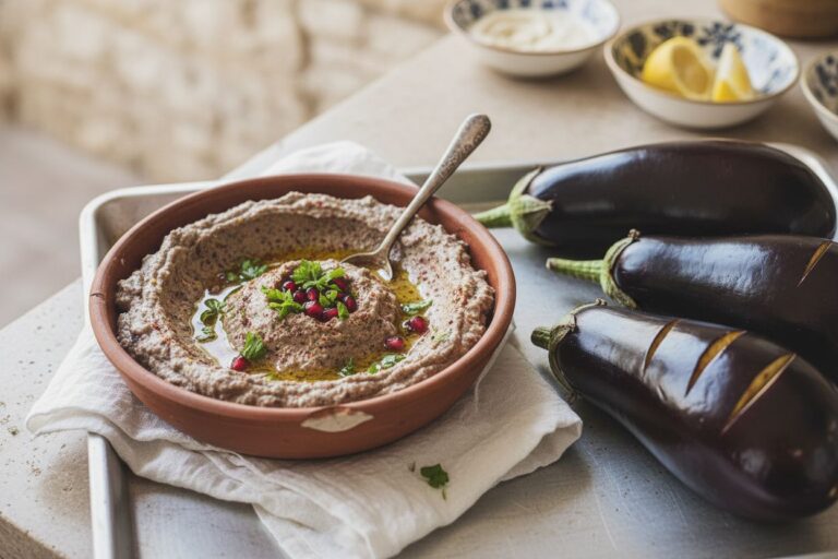 Baba Ganoush Maison Recette Provençale Caviar Aubergine Parfumé