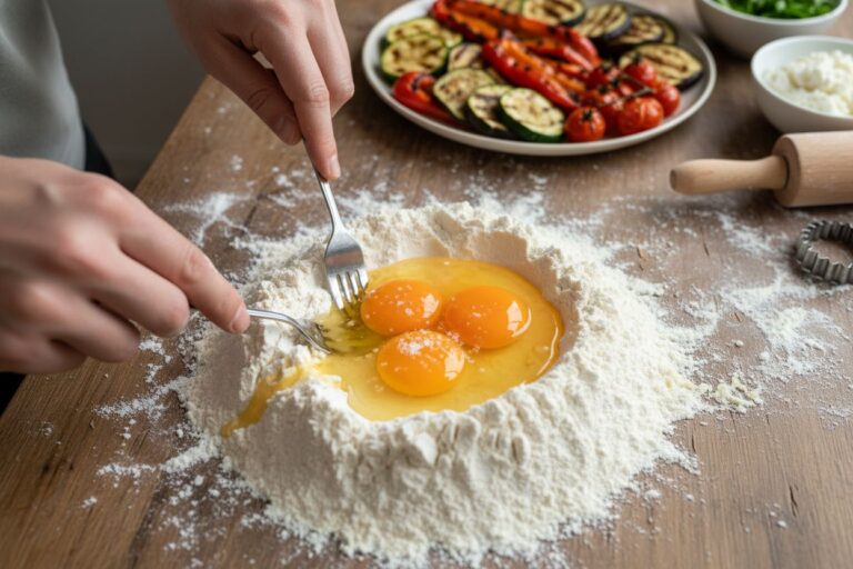 Raviolis maison Légumes grillés Recette gourmande et facile