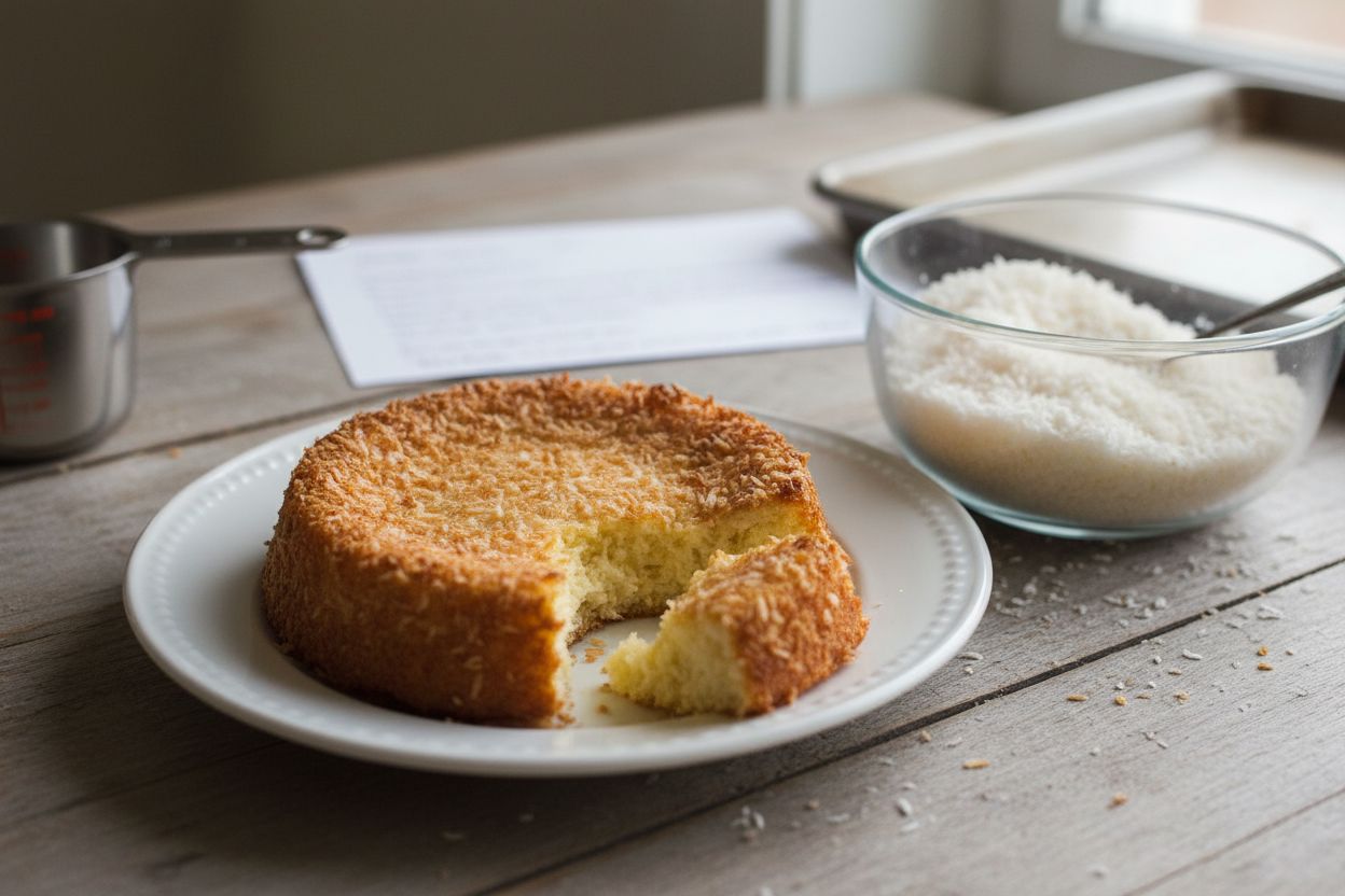 Fondant à la noix de coco