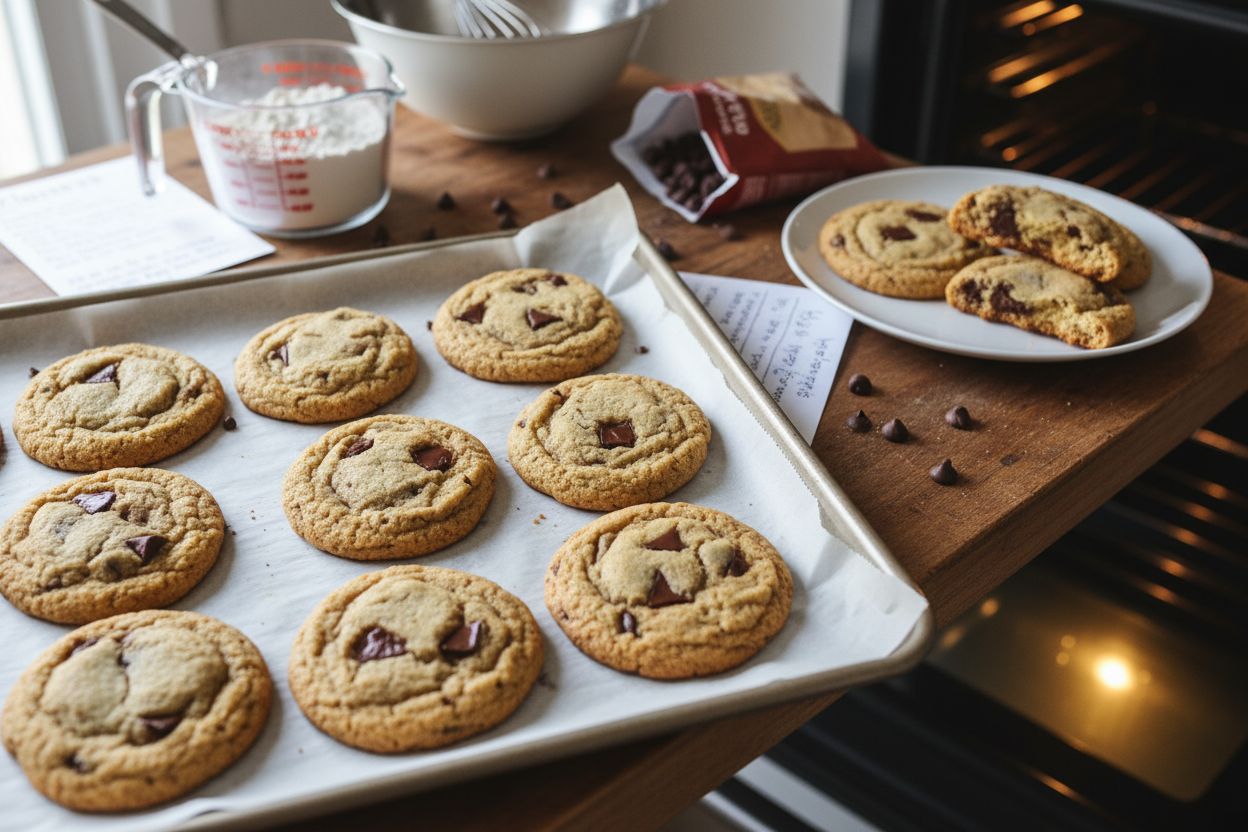 Cookies aux pépites de chocolat