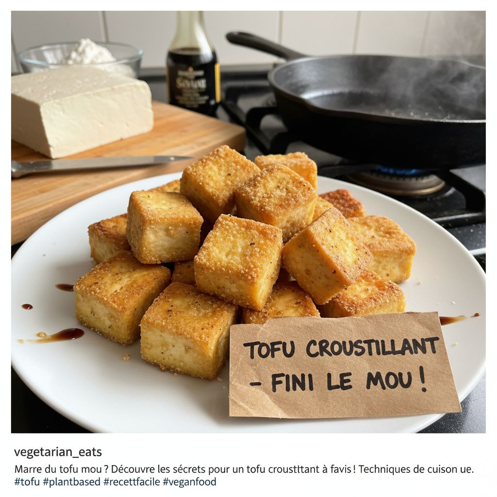 Comment réussir un tofu croustillant : méthodes et erreurs à éviter