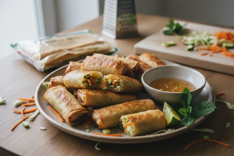 Nems aux légumes Croustillants, la recette facile et gourmande