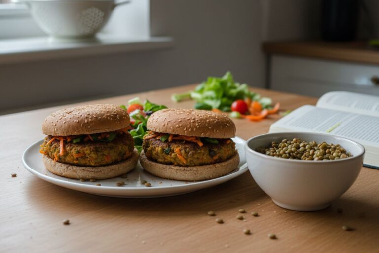 Galettes végétales Protéines végétales Recette vitaminée Équilibre