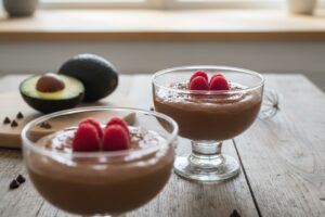Mousse au chocolat à l’avocat