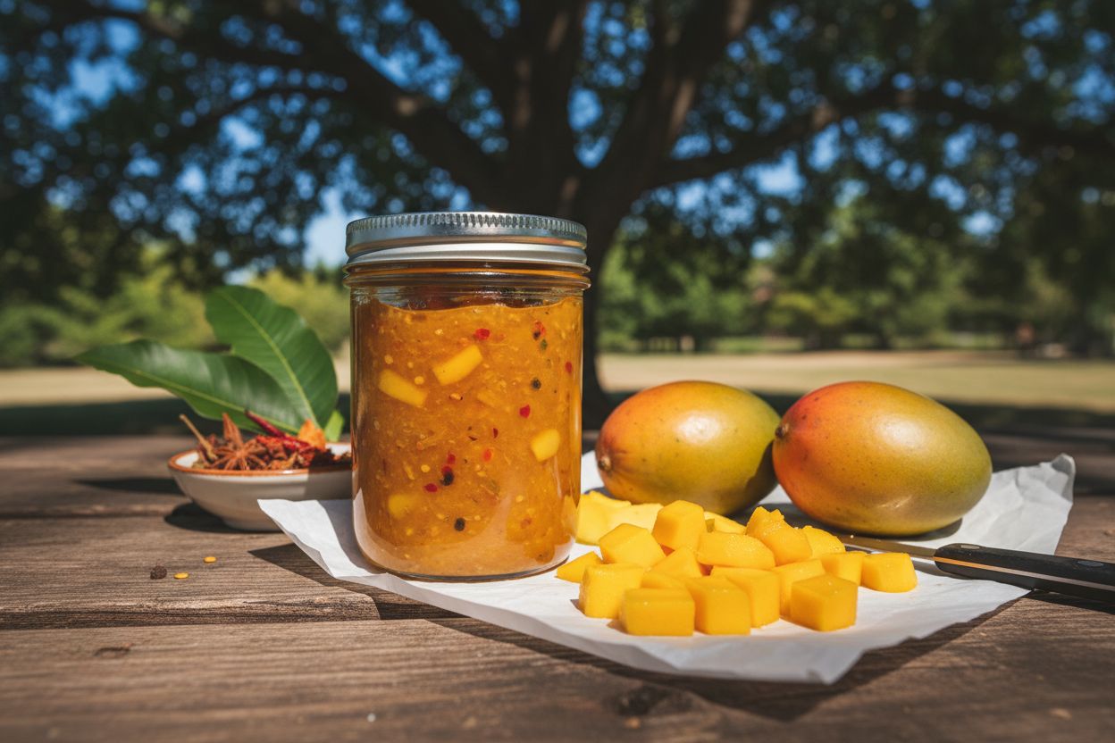 Chutney de mangue maison