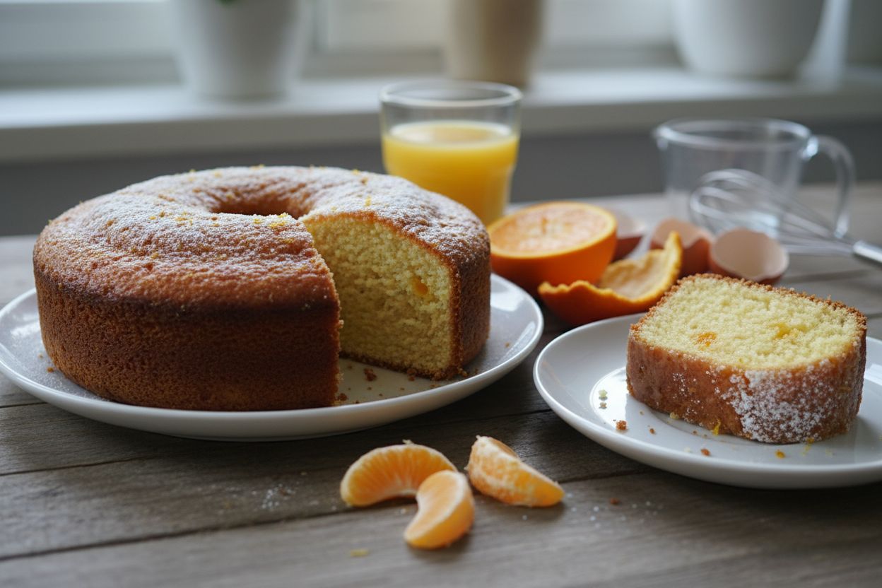 Gâteau moelleux à l’orange