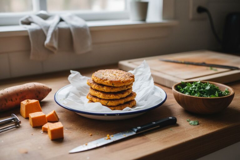 Galettes Patate Douce Energie et Gourmandise