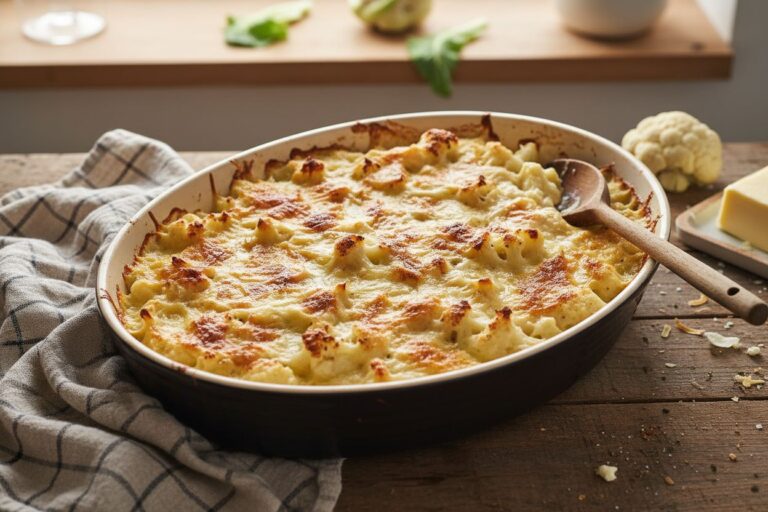 Gratin Chou Fleur Béchamel Recette Facile et Gourmande