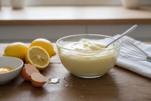 Mousse légère au citron