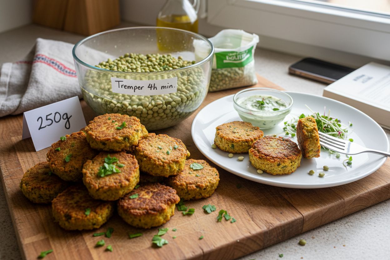 Falafels aux pois cassés