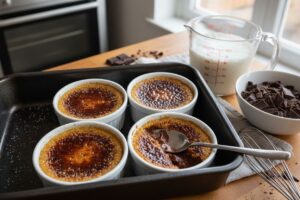Crème brûlée au chocolat
