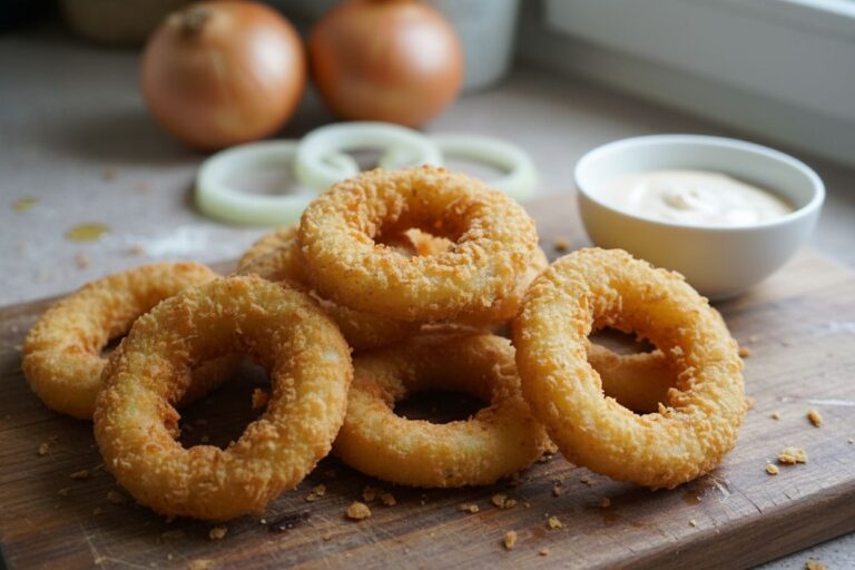 Onion Rings maison recette facile et croustillante