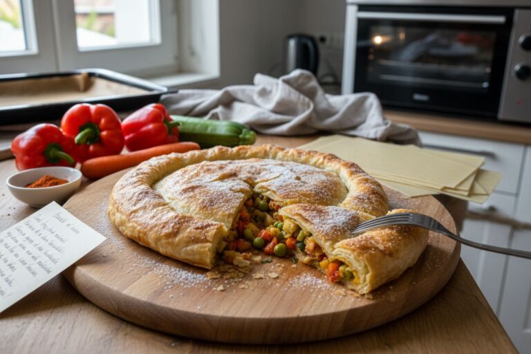 Pastilla Végétarienne Recette Marocaine Croustillante et Facile