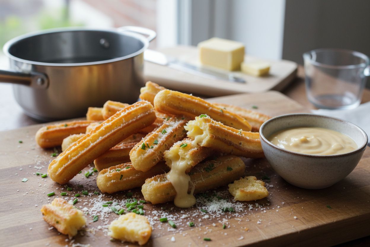 Churros salés au fromage
