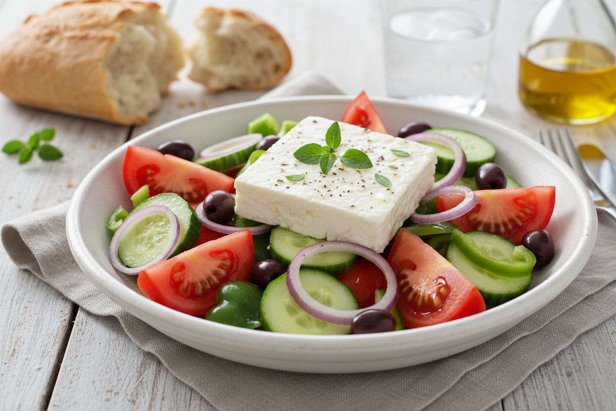 Salade grecque traditionnelle